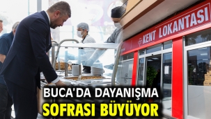 Buca'da dayanışma sofrası büyüyor