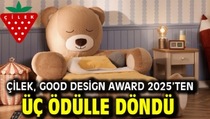 Çilek, Good Design Award 2025'ten Üç Ödülle Döndü