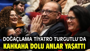Doğaçlama Tiyatro Turgutlu'da Kahkaha Dolu Anlar Yaşattı
