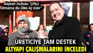Don Zararına Karşı Büyükşehir'den Üreticiye Tam Destek