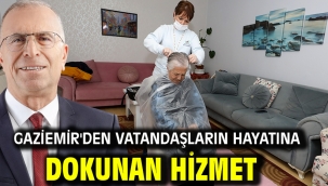 Gaziemir'den vatandaşların hayatına dokunan hizmet