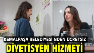 Kemalpaşa Belediyesi'nden Ücretsiz Diyetisyen Hizmeti