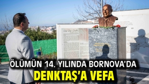 Ölümün 14. Yılında Bornova'da Denktaş'a Vefa
