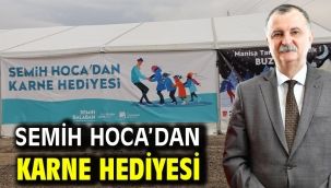 Semih Hoca'dan Karne Hediyesi