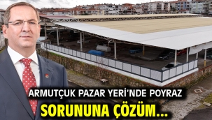Armutçuk Pazar Yeri'nde Poyraz Sorununa Çözüm...