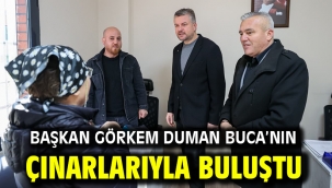 Başkan Görkem Duman Buca'nın çınarlarıyla buluştu