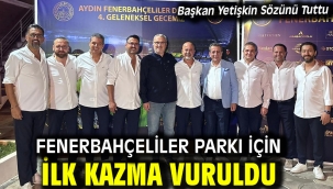 Başkan Yetişkin Sözünü Tuttu Fenerbahçeliler Parkı İçin İlk Kazma Vuruldu