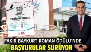 Fakir Baykurt Roman Ödülü'nde Başvurular Sürüyor