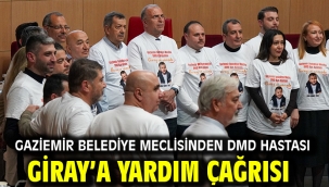 Gaziemir Belediye Meclisinden DMD Hastası Giray'a Yardım Çağrısı