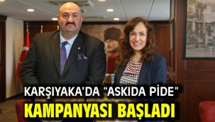 Karşıyaka'da "Askıda Pide" kampanyası başladı