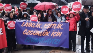 Laiklik, eşitlik ve özgürlükten vazgeçmeyiz: Geri adım yok