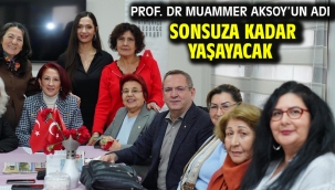 Prof. Dr Muammer Aksoy'un Adı Sonsuza Kadar Yaşayacak