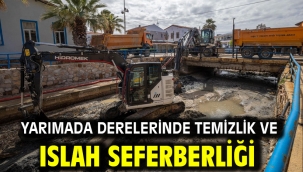 Yarımada derelerinde temizlik ve ıslah seferberliği