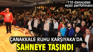 Çanakkale ruhu Karşıyaka'da sahneye taşındı