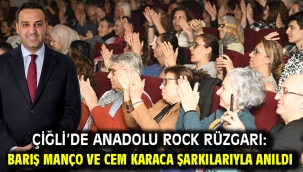 Çiğli'de Anadolu Rock Rüzgarı: Barış Manço ve Cem Karaca Şarkılarıyla Anıldı