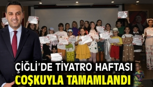 Çiğli'de Tiyatro Haftası Coşkuyla Tamamlandı
