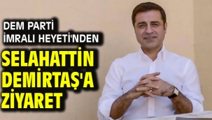 DEM Parti İmralı Heyeti'nden Selahattin Demirtaş'a ziyaret