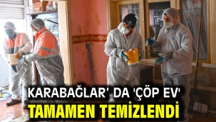 Karabağlar' da 'Çöp Ev' Tamamen Temizlendi