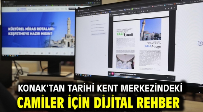  Konak'tan tarihi kent merkezindeki camiler için dijital rehber