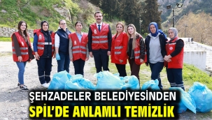 Şehzadeler Belediyesinden Spil'de Anlamlı Temizlik