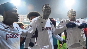 Trabzonspor üçlük attı