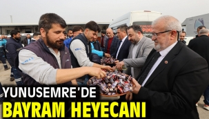 Yunusemre'de Bayram Heyecanı