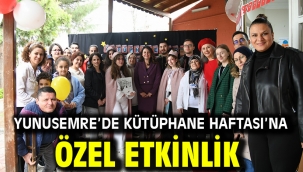 Yunusemre'de Kütüphane Haftası'na Özel Etkinlik