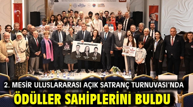 2. Mesir Uluslararası Açık Satranç Turnuvası'nda Ödüller Sahiplerini Buldu