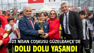 23 Nisan Coşkusu Güzelbahçe'de Dolu Dolu Yaşandı