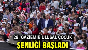 28. Gaziemir Ulusal Çocuk Şenliği başladı