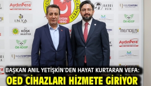 Başkan Anıl Yetişkin'den Hayat Kurtaran Vefa: Oed Cihazları Hizmete Giriyor