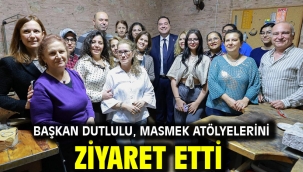 Başkan Dutlulu, MASMEK Atölyelerini Ziyaret Etti