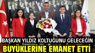 Başkan Yıldız Koltuğunu Geleceğin Büyüklerine Emanet Etti