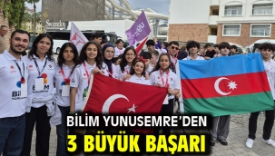 Bilim Yunusemre'den 3 Büyük Başarı
