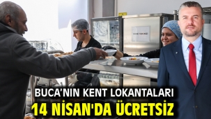 Buca'nın Kent Lokantaları 14 Nisan'da ücretsiz