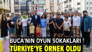 Buca'nın oyun sokakları Türkiye'ye örnek oldu