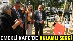Emekli Kafe'de Anlamlı Sergi