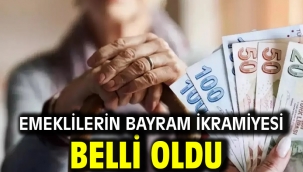 Emeklilerin bayram ikramiyesi belli oldu