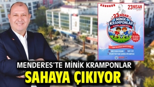 Menderes'te Minik Kramponlar Sahaya Çıkıyor