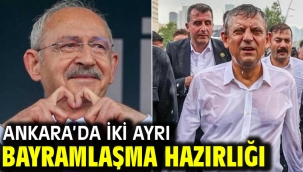 Ankara'da iki ayrı bayramlaşma hazırlığı