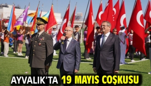 Ayvalık'ta 19 Mayıs Coşkusu