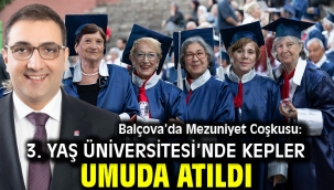 Balçova'da Mezuniyet Coşkusu: 3. Yaş Üniversitesi'nde Kepler Umuda Atıldı
