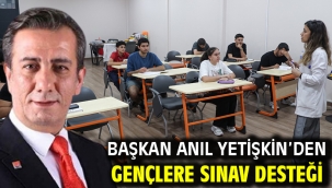 Başkan Anıl Yetişkin'den Gençlere Sınav Desteği