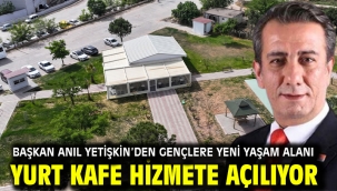 Başkan Anıl Yetişkin'den Gençlere Yeni Yaşam Alanı Yurt Kafe Hizmete Açılıyor
