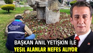 Başkan Anıl Yetişkin İle Yeşil Alanlar Nefes Alıyor