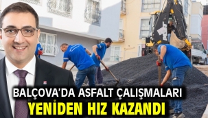 Başkan  Yiğit Düğmeye Bastı: Balçova'da Asfalt Çalışmaları Yeniden Hız Kazandı