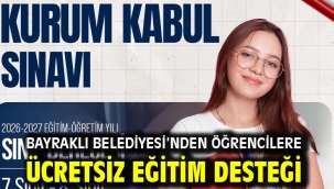 Bayraklı Belediyesi'nden Öğrencilere Ücretsiz Eğitim Desteği