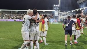Bodrum FK final için sahada