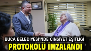 Buca Belediyesi'nde cinsiyet eşitliği protokolü imzalandı