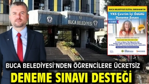 Buca Belediyesi'nden öğrencilere ücretsiz deneme sınavı desteği 